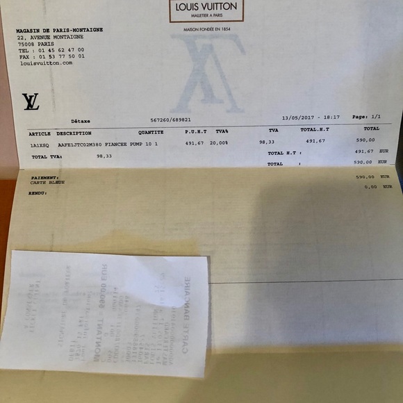 LV shoes size 8 or 38 euro - Picture 7 of 7